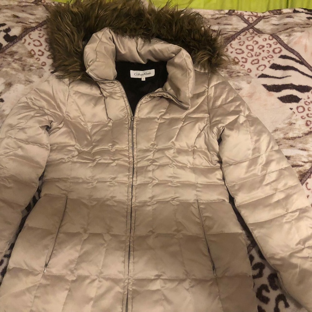 CK coat. 90% new.